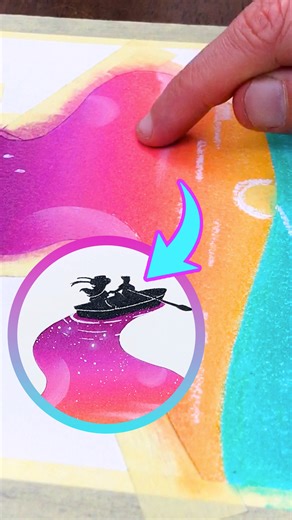 180K views · 183 reactions | Learn how to make a beautiful gradient  #gradient #draw #howtodraw #pastel #romantic #tuto | Art Room | Facebook