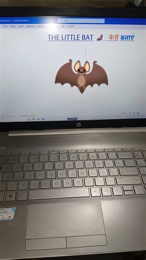 The Little Bat 🦇 MsWord Shortcut Tricks #shorts #msword #tricks #education #computertips #windows#pc