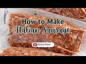 Homemade Italian Sausage