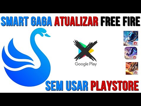 COMO ATUALIZAR O FREE FIRE NO SMARTGAGA SEM PLAYSTORE (NOVO)