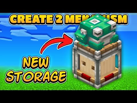 NEW CREATE STORAGE SYSTEM! Minecraft Create 2 Mekanism EP3 [Modded Questing SkyBlock]