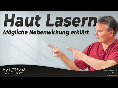 Severe side effects of laser skin therapy