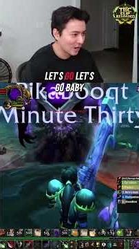 Legend behavior. 👑 Pikaboo takes on the TBC Anniversary boss solo!