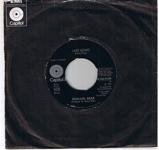 Edward Bear - Last Song / Best Friend