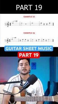 Practical Examples for Guitar Sheet Music Part 19
