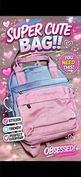 This Cute Backpack Is Going VIRAL! 🎒💖 Must-Have Everyday Bag Review