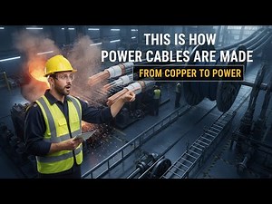 How Power Cables Are Made | Complete Cable Manufacturing Process | Factory Documentary