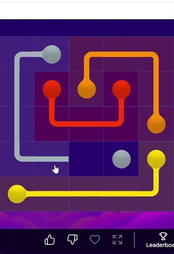 When logic meets flow 🔵🟡🔴 #DotConnect #BrainGame #PuzzleFlow #SmartMoves #SkillGame #GamingMood