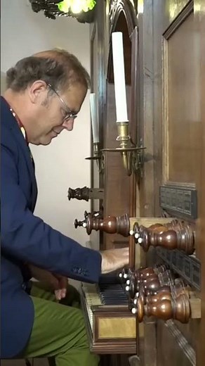 J.S.BACH PRELUDE in C Wohlt. Klavier BWV 847 #willemvantwillert HIST. ORGAN (1797) BELLINGWOLDE NL