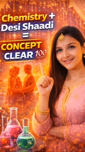 Concept Corner on Instagram: "“Chemistry samajhni ho? Shaadi wali example le lo 😂🧪 Single step = concerted mechanism Save this reel before exam 📚🔥” #ChemistryReels #ShilpiMaam #EducationReels #OrganicChemistry #SN1SN2 NEETJEE StudyFun RelatableReels ReelsIndia EducationFun chemistry explanation reel india, organic chemistry fun reel, shilpi maam reel, education fun reels, neet chemistry short, viral classroom reels"