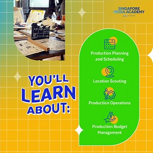 Unlock your hidden talent! Find out more about the WSQ Diploma in Media (Content Production and Management) - Assistant Director: https://diploma.mediaacademy.sg/dmad-form | Singapore Media Academy