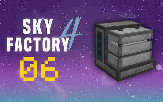 我的世界《天空工厂4 Ep6 通用机械》Minecraft SkyFactory4 多模组空岛生存 安逸菌解说