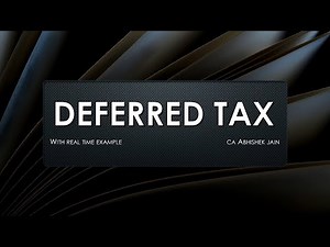 DEFERRED TAX ASSETS AND LIABILITIES | DEFERRED TAX ASSET IN HINDI | LIVE EXAMPLE | DTA EXPLAINED