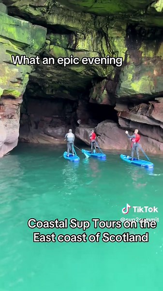 Coastal SUP Tours on the East Coast of Scotland