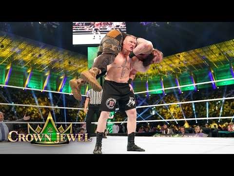 FULL MATCH: Braun Strowman vs. Brock Lesnar | Universal Title Match: Crown Jewel 2018