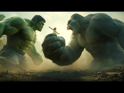 HULK vs KING KONG – The Final Battle on Skull Mountain, Kong’s Fall into the Abyss