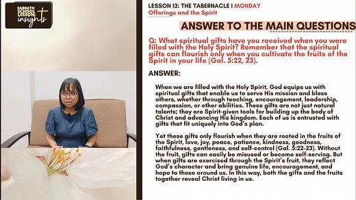 1.6K views · 28 reactions | Here is our Sabbath School Lesson Insights LESSON 13: The Tabernacle (Sabbath School Lesson I Q3 2025 I Insights) For a copy of the PowerPoint presentation, please click https://www.touchpointministry.com/sslesson-exodus ——— #Lesson 13 #SabbathSchoolLessonInsights #savinggrace #relationshipwithGod #gracereality #experiencechrist #gospelreality #Godsjustice and love | God’s Final Warning “The Everlasting Gospel” | Facebook