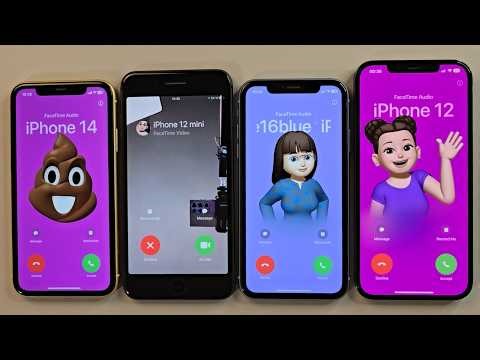 Facetime Incoming call &Outgoing call iPhone 11 iPhone 8plus iPhone Xr iPhone 12Pm