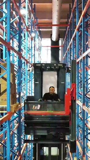 What Is a VNA Forklift with Liftable Cabin? | High Density Warehouse Forklift