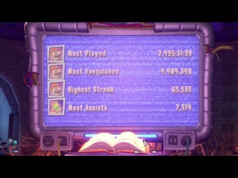 the PVZ GW2 player with the most kills ( PlayStation )