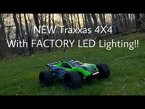 NEW TRAXXAS RUSTLER 4X4 With FACTORY LED LIGHTS | Overview, set-up, drive & more!
