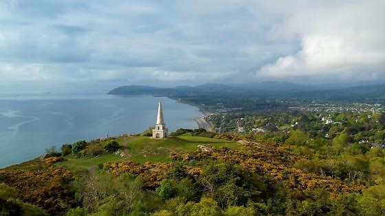 Dublin, Ireland from the Sky, Part 1