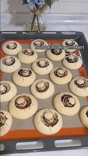 Mantar Kurabiye Tarifi 🍄 Ağızda Dağılan Tam Ölçülü Kurabiye