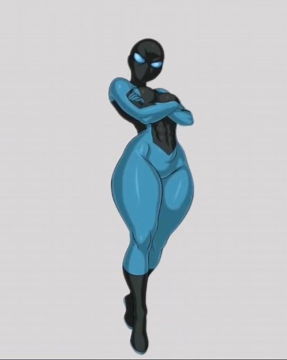 Full Masked Mark - Female Variants - Invincible War - New Animation 🫦 #edit #edits #theflash