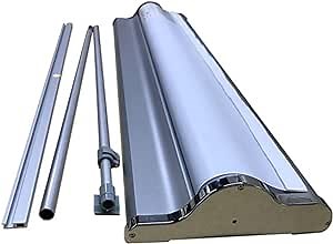 Amazon.com : JUST 4 SIGNS Deluxe Retractable Roll Up Banner Stand 24" x68-80 with Wide Base with Padded Canvas Bag : Office Products