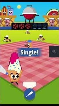 Playing Google Doodle Baseball Every Day
