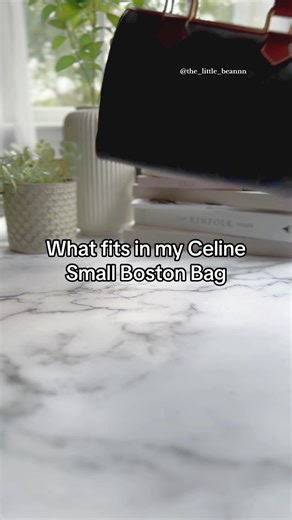 What Fits in My Celine Small Boston Bag