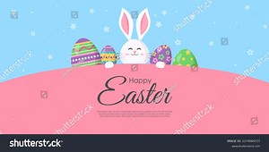 Vector Illustration Happy Easter Wishes Greeting Stock Vector (Royalty Free) 2274064727 | Shutterstock