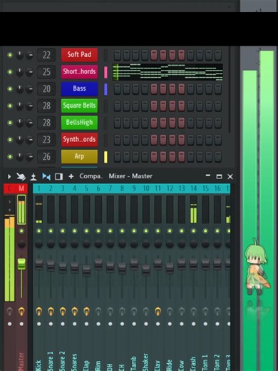 Haciendo synthwave en menos de 5 minutos | How to synthwave FL Studio #musicproduction #flstudio #fyp #synthwave #music