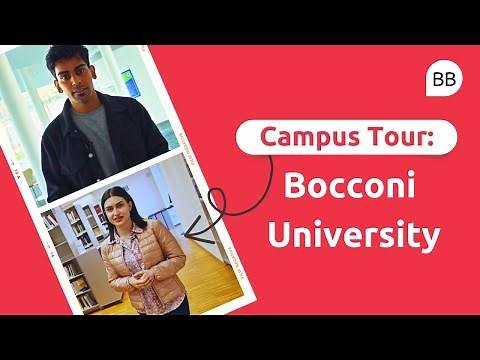 Bocconi University Campus Tour | Bocconi Master's Student Tour