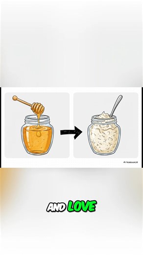 You reach for liquid gold, and find a solid block. Has your honey gone bad? Nope! It's a natural process, and can even signal high quality. Here's the science behind crystallized honey. #Honey #Crystallization #FoodScience #HoneyFacts #CookingTips | Valley Beekeeping Supplies