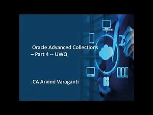 Oracle Advanced Collections Part4_Universal Work Queue