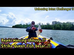 UNBOXING Intex Challenger 3..!! Perahu mancing murah dan praktis..!!
