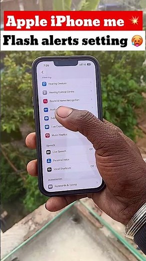 iPhone में Call & Notification पर Flash Light कैसे On करें? | iPhone Flash Alert Setting 2025