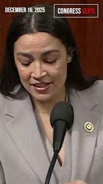 AOC Delivers Fiery Critique of Trump’s ICE Policies