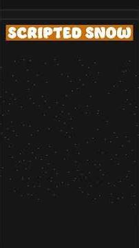 Generate 3D Snow with Python! ❄️✨