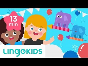 MISS MARY MACK + More Songs 🎒 Back to School Music for Kids | Lingokids