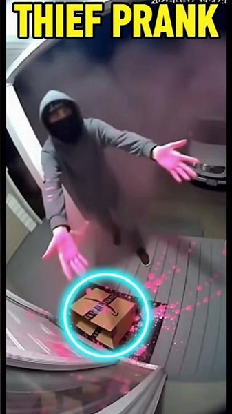 We Built a Paint Bomb Trap for a Porch Pirate... and It Worked