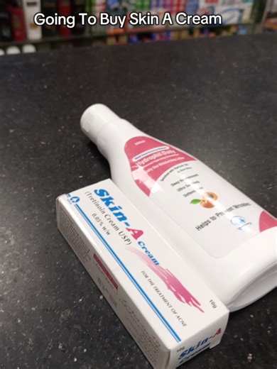 Using Skin A Cream: Day 1 Experience