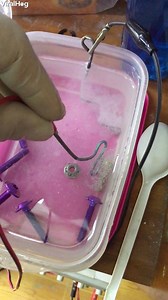 9.7M views · 61K reactions | The simple process of electro-plating bolts is simply mesmerising | ViralHog | Facebook