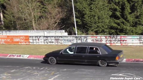 London taxi shows unexpected speed on Nürburgring track