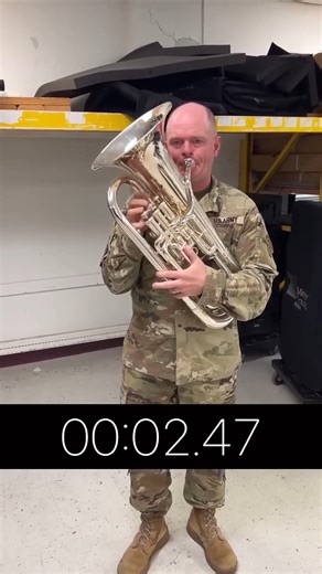 31K views · 375 reactions | The Fastest Brass Instrument #armyfielband #brass . . . . . #trumpetlovers #trumpet #trompeta #trompete #tuba #oboe #flute #flauta #classicalmusic #classical #brassmusic #brassplayers #tubaplayers #tubistas #tubaplayer #tucasolo #classic #brass #great | Trumpet Lovers | Facebook