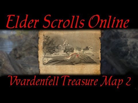 Vvardenfell Treasure Map 2 [Elder Scrolls Online] ESO