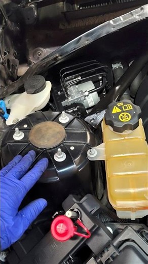 Strut tower brace install Cadillac ATS - high performance upgrades