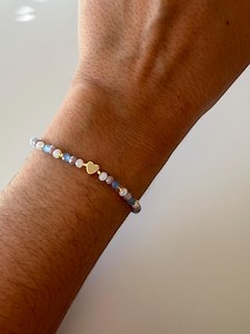 Ami | Bracelet Heart Pearls Filigree Gold Stainless Steel 18k Gold Plated - Etsy Canada