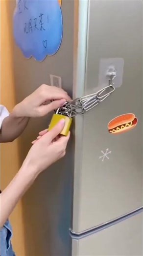 “Child Safety Fridge Lock 🔒 | Baby Proof Home Hack”